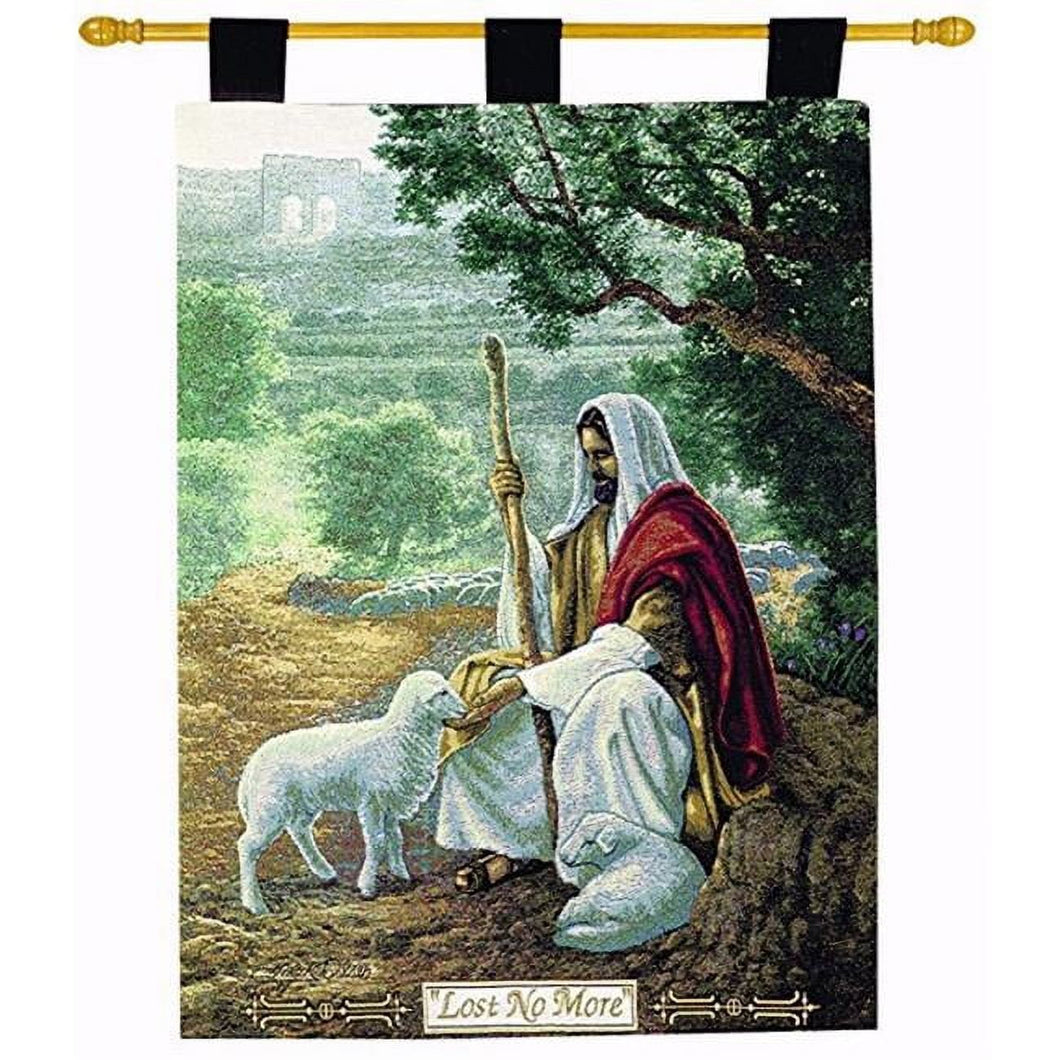 Manual Inspirational Collection 26 X 36 - Inch Wall Hanging and Finial Rod, Lost No More by Greg Olsen - AT TEN Distribution