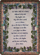 Manual Inspirational Collection 50 x 60 - Inch Tapestry Throw with Verse, The Lord's Prayer - AT TEN Distribution