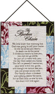 Manual Inspirational Collection Wall Hanging with Frame, The Broken Chain, 13 X 18 - Inch - AT TEN Distribution