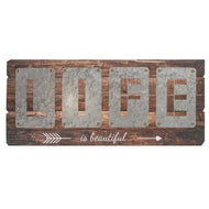 Manual Life Is Beautiful Cutout Sign S/2 - AT TEN Distribution