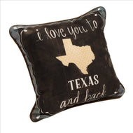 Manual SDPLTB I Love You to Texas and Back KD 12 Dye Pillow - AT TEN Distribution