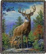 Manual Tapestry Throw, Standing Proud, 50 x 60