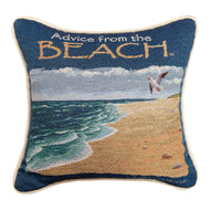 Manual TPADTB Your True Nature Advice from The Beach by Sally Eckman Roberts Throw Pillow, 12 - inch Square - AT TEN Distribution