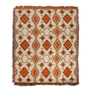 Manual Weavers Diamond Rectangular Throw Blanket - 50
