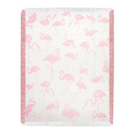 Manual Woodworker ATRPFT Pink Flamingo Toss Ray Throw Blanket, 48 x 60 inch - AT TEN Distribution