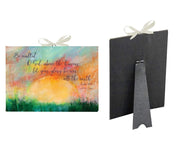 Manual Woodworker ICIPBE Be Exalted Ceramic Inspirational Plaque, Multicolor - AT TEN Distribution