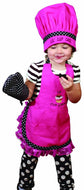 Manual Woodworkers and Weavers Child's Kitchen Apron, Hat, and Oven Mitt Set Lil' Cupcake - AT TEN Distribution