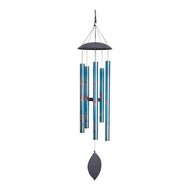 Manual Woodworkers & Weavers 378805 Blue Butterfly Wind Chime - 36 in. - AT TEN Distribution