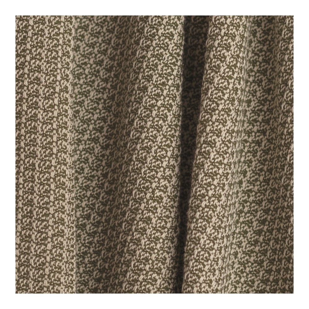 Manual Woodworkers & Weavers 46 x 67 in. Zig Zag Throw, Green & White - AT TEN Distribution