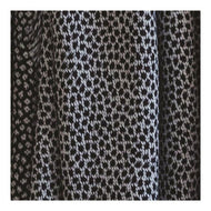 Manual Woodworkers & Weavers A10XNB 48 x 60 in. Lynx Rayon Throw, Natural & Black - AT TEN Distribution