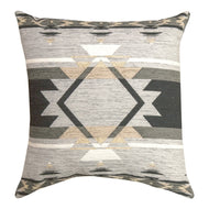 Manual Woodworkers & Weavers APFK20 20 x 20 in. Pillow Throw Pillow - Flame Black - AT TEN Distribution