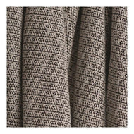 Manual Woodworkers & Weavers ASDOTB 46 x 67 in. Dotted Diamond Throw, Black & White - AT TEN Distribution
