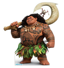 Load image into Gallery viewer, Maui &amp; Kotu Cardboard Cutout | Disney&#39;s Moana 2 Lifesize Standee - AT TEN Distribution
