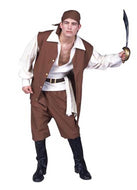 Men's Caribbean Pirate Costume - AT TEN Distribution
