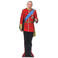 MH10517 - 8 Prince Charles Royal Garb Acrylic 8in Statuette Cutout Standee Standup Desktop Decoration - AT TEN Distribution
