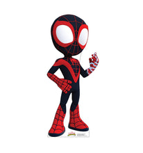 Load image into Gallery viewer, Miles Morales Spider - Man Life - Size Cardboard Cutout - AT TEN Distribution
