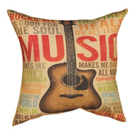 Music Climaweave Pillow 18