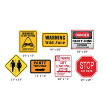 Load image into Gallery viewer, Party Construction Cardboard Cutout Signs - AT TEN Distribution
