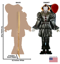 Load image into Gallery viewer, Pennywise with Balloon from IT Chapter 2 Cardboard Cutout - AT TEN Distribution
