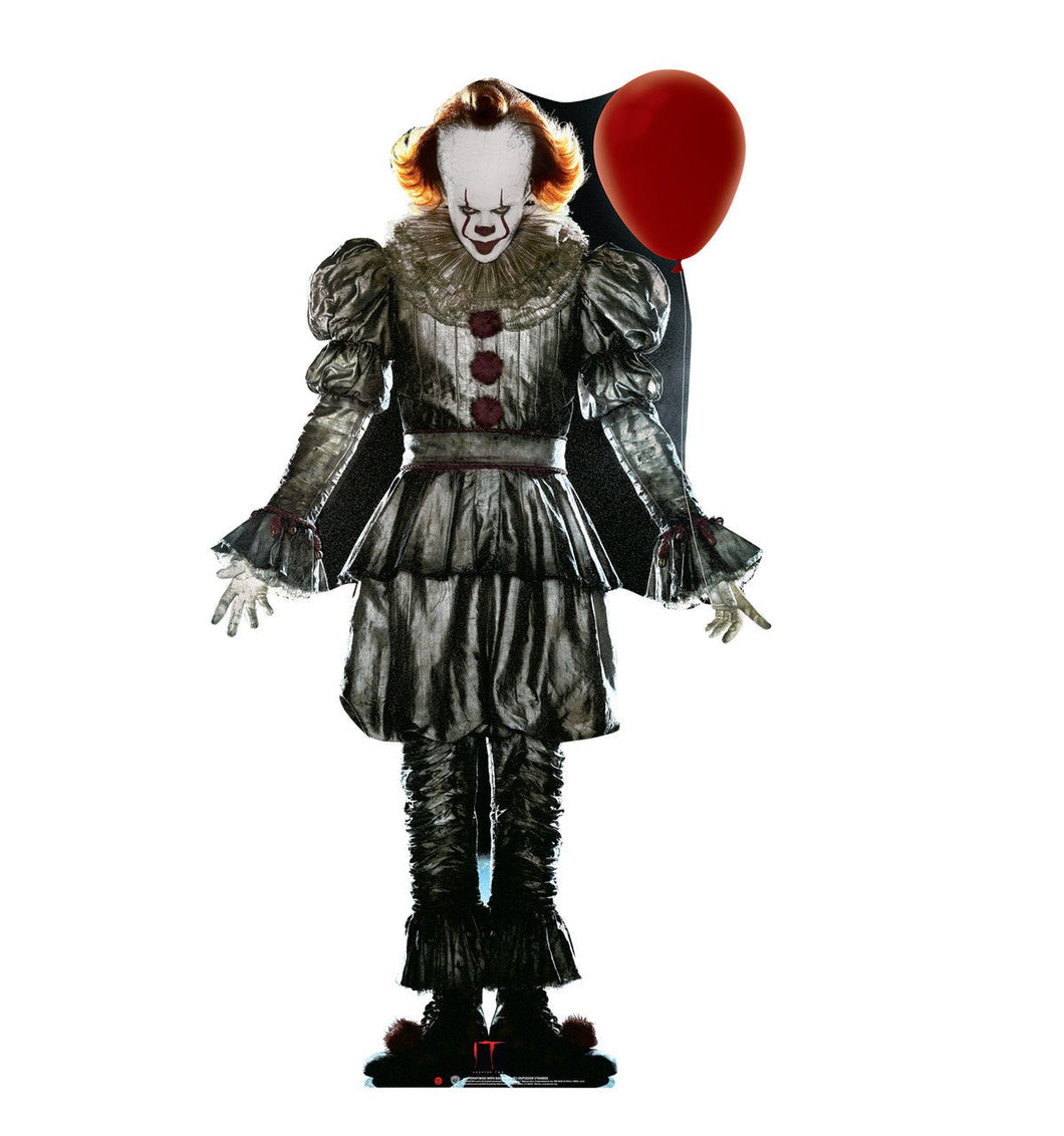 Pennywise with Balloon Life - Size Coroplast Outdoor Cutout - AT TEN Distribution