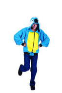 Pepper Parrot Adt Hoodie BlueS - AT TEN Distribution