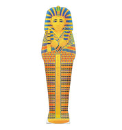 Pharaoh Sarcophagus Mummy Life - size Cardboard Cutout - AT TEN Distribution