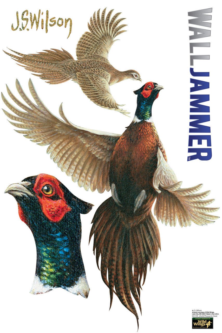 Pheasant Head WallJammer - AT TEN Distribution
