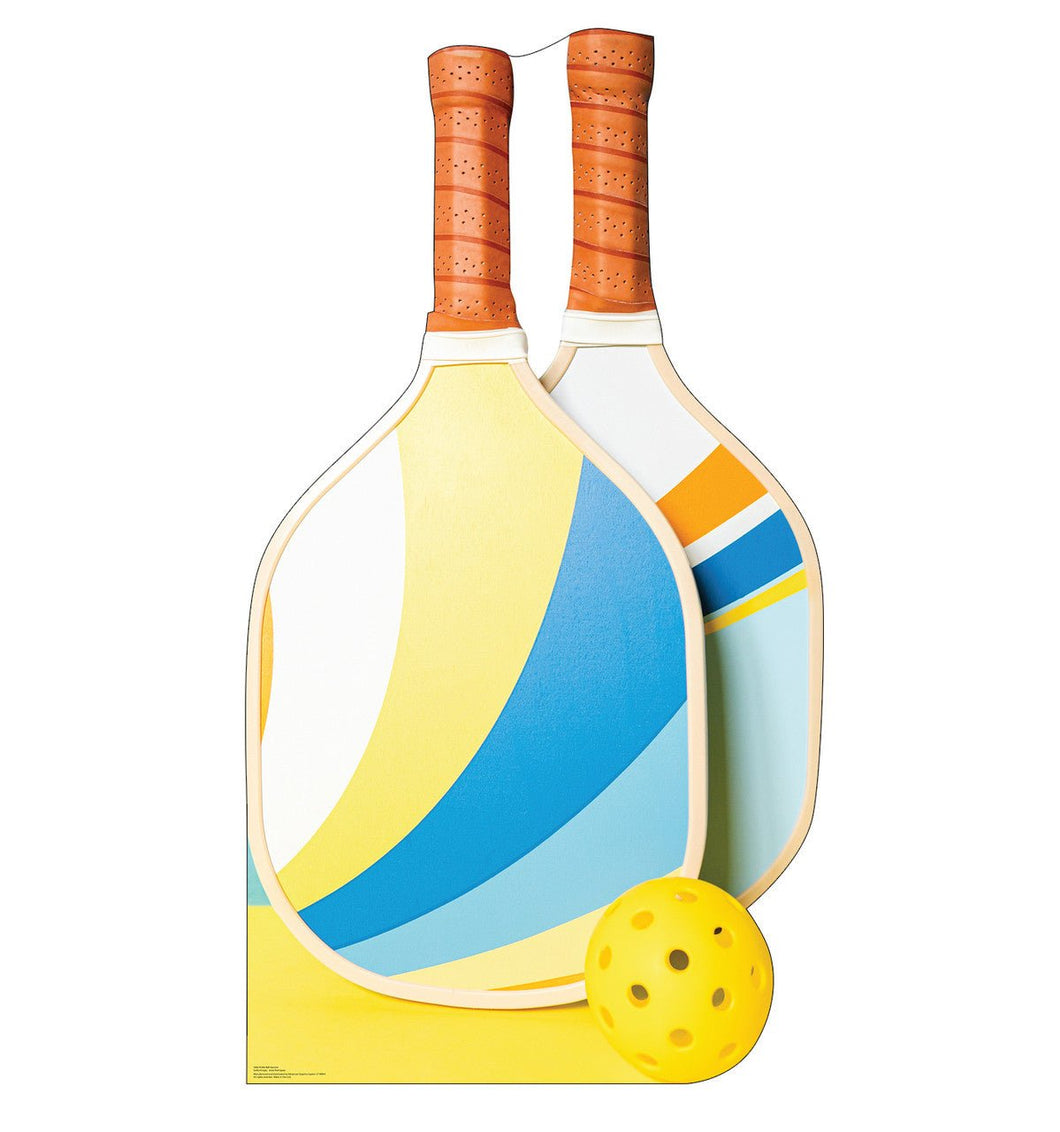 Pickleball Cardboard Cutout - AT TEN Distribution