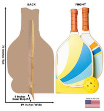 Load image into Gallery viewer, Pickleball Cardboard Cutout - AT TEN Distribution
