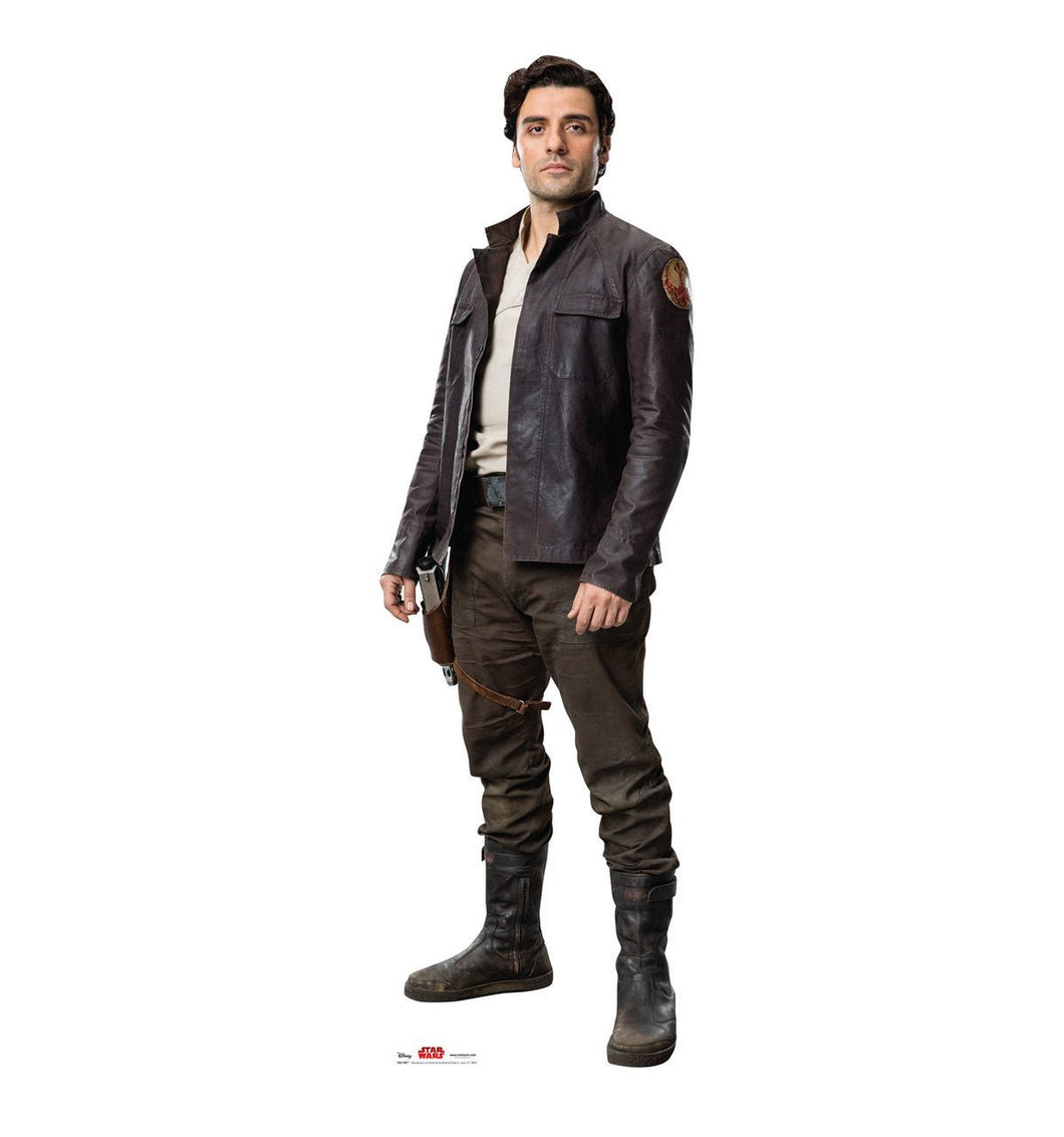 Poe Star Wars The Last Jedi Life - Size Cardboard Cutout - AT TEN Distribution