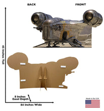 Load image into Gallery viewer, Razor Crest Cardboard Cutout from Mandalorian | 3582 - AT TEN Distribution
