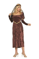 Renaissance Princess Brown O/S - AT TEN Distribution
