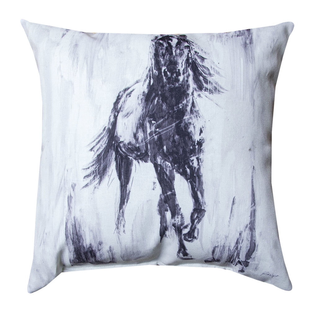Rustic Stallion Climaweave Pillow 18