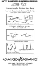 Load image into Gallery viewer, Snowflake Yard Signs Set of 5 - 3545 - AT TEN Distribution
