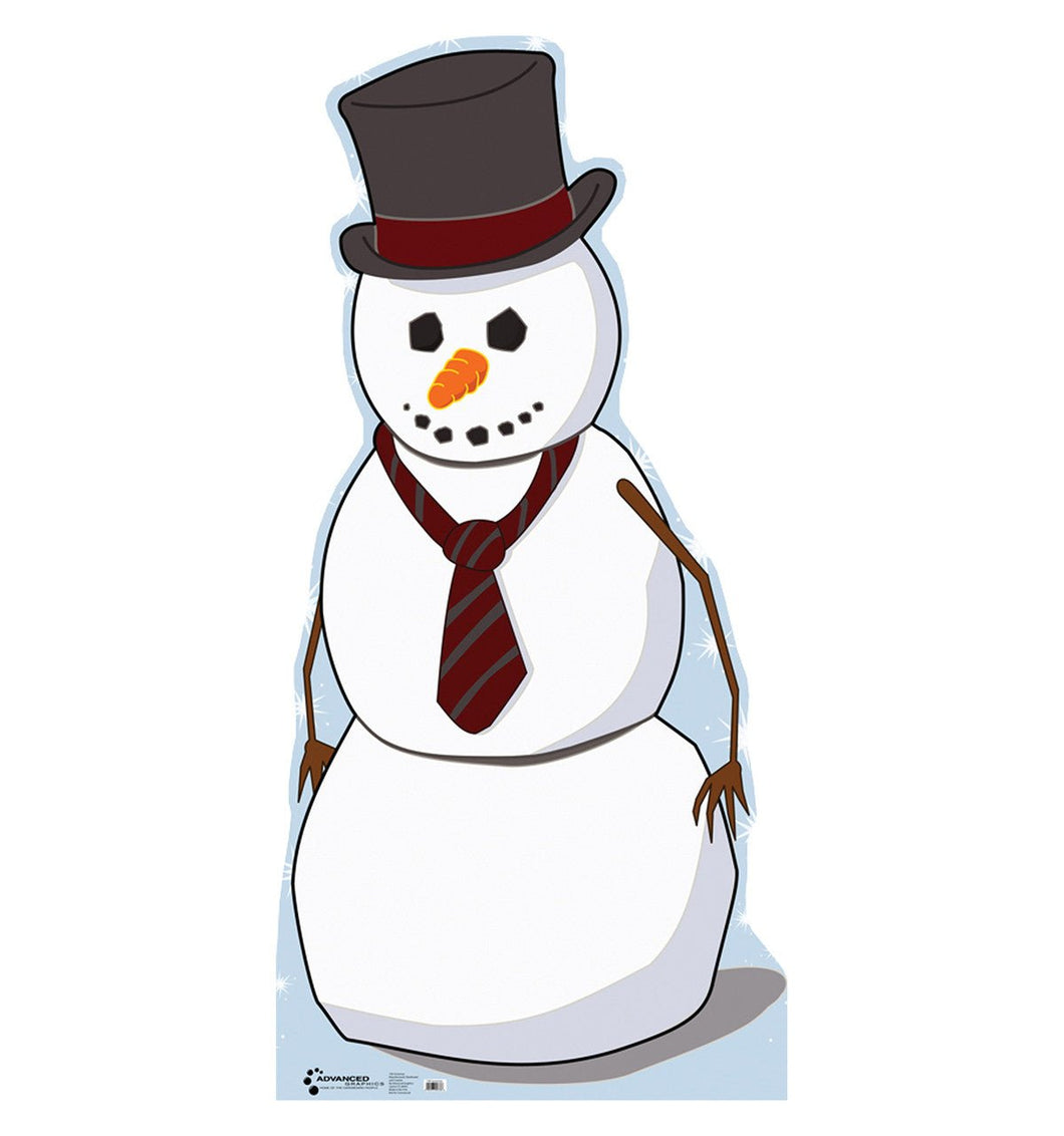 Snowman - Cardboard Cutout 738 - AT TEN Distribution