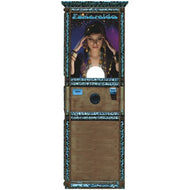 SP12143 Ezmerelda Fortune Teller Gypsy Crystal Ball Orb Cardboard Cutout - AT TEN Distribution
