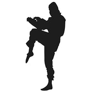 SP12459 Ninja Silhouette Samurai Ninja Japan Warrior Cardboard Cutout Standee Standup - AT TEN Distribution