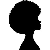 SP12594 Disco Soul Funk Afro Woman 70s Silhouette Cardboard Cutout Standee Standup - AT TEN Distribution