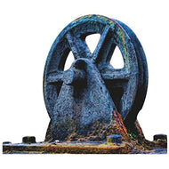 SP12596 Rusty Titanic Dock Wheel from Wreck Cardboard Cutout Standee Standup - AT TEN Distribution