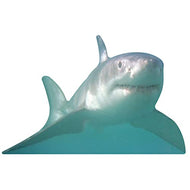 SP12615 Great White Shark Facing Forward Cardboard Cutout Standee Standup - AT TEN Distribution