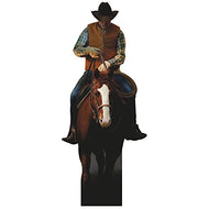SP12632 Cowboy on Horse 2 1883 Yellowstone Western Cardboard Cutout Standee Standup - AT TEN Distribution