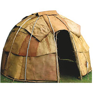 SP12660 Native American Indigenous Wigwam Shelter Cardboard Cutout Standee Standup - AT TEN Distribution