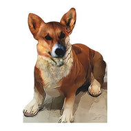 SP12661 Queen Elizabeth II's Royal Corgi Dog Cardboard Cutout Standee Standup - AT TEN Distribution