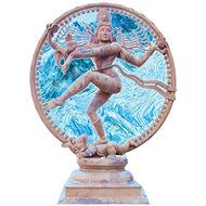 SP12673 Shiva Statue CERN Nataraja Dance Cardboard Cutout Standee Standup - AT TEN Distribution