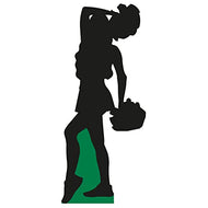 SP12674 Cheerleader Football Basketball Silhouette Cardboard Cutout Standee Standup - AT TEN Distribution