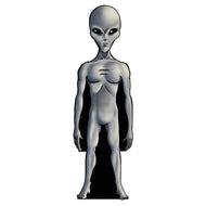 SP12875 Roswell Grey Ancient Alien Illustration Extra Terrestrial Cardboard Cutout Standup Standee - AT TEN Distribution