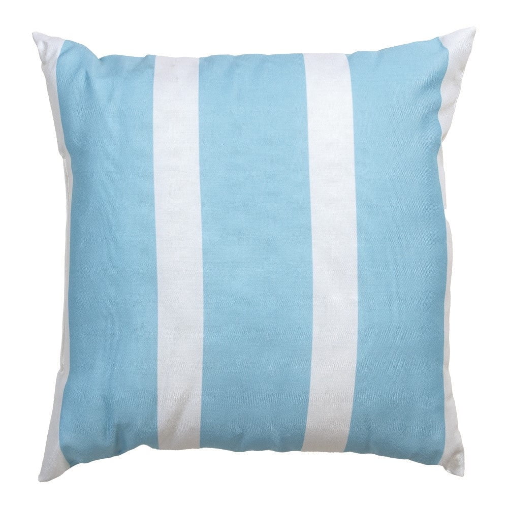 Stripe Blue Climaweave Pillow 18 inch Indoor/Outdoor - AT TEN Distribution