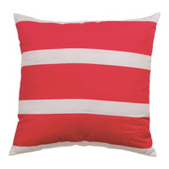 Stripe Red Climaweave Pillow 18 inch Indoor/Outdoor - AT TEN Distribution