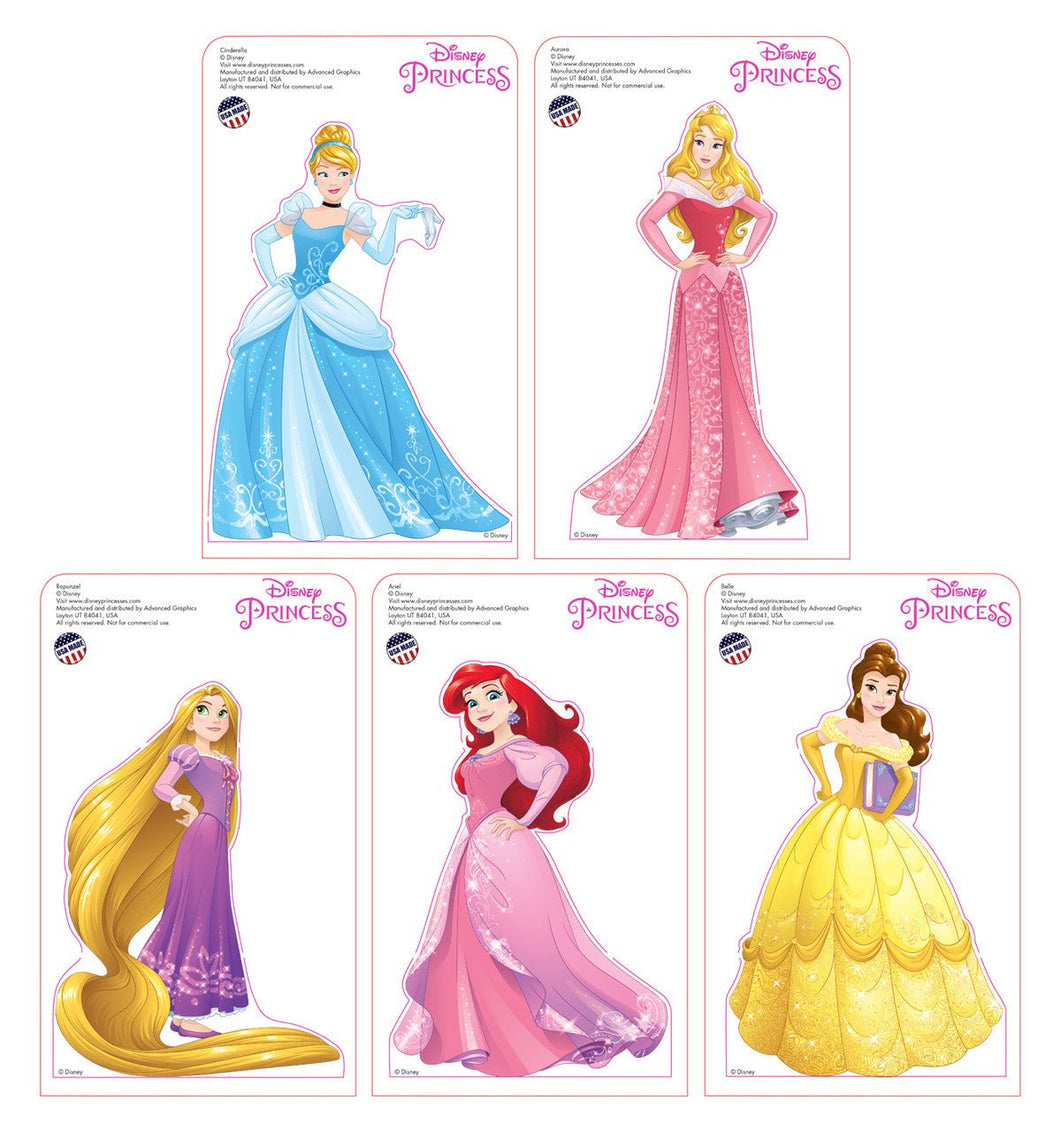 Tabletop Mini Princesses 5 Pack Cardboard Cutout - AT TEN Distribution