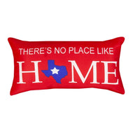 There's No Place Like Home Texas Word Pillow 17